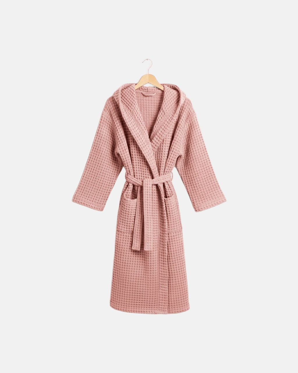 Dressing Gown Waffle Rose Crémieux