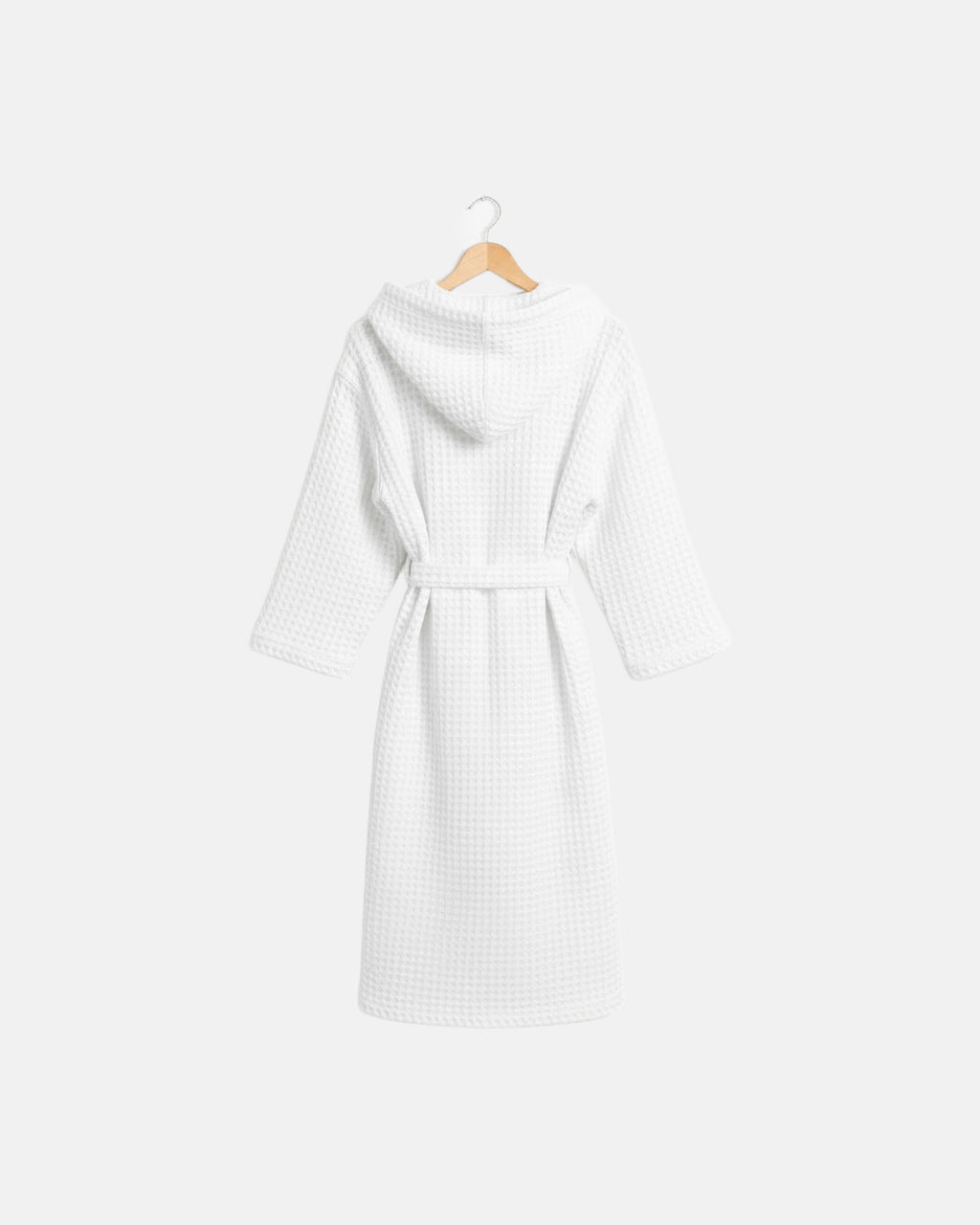 Dressing Gown Waffle Blanc Molitor