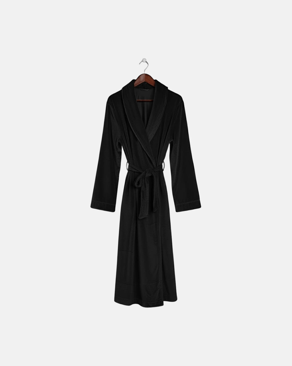 Dressing Gown Velvet Noir Vendôme