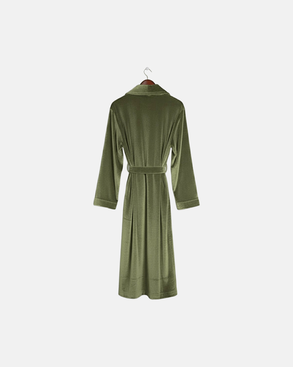 Dressing Gown Velvet Olive Invalides