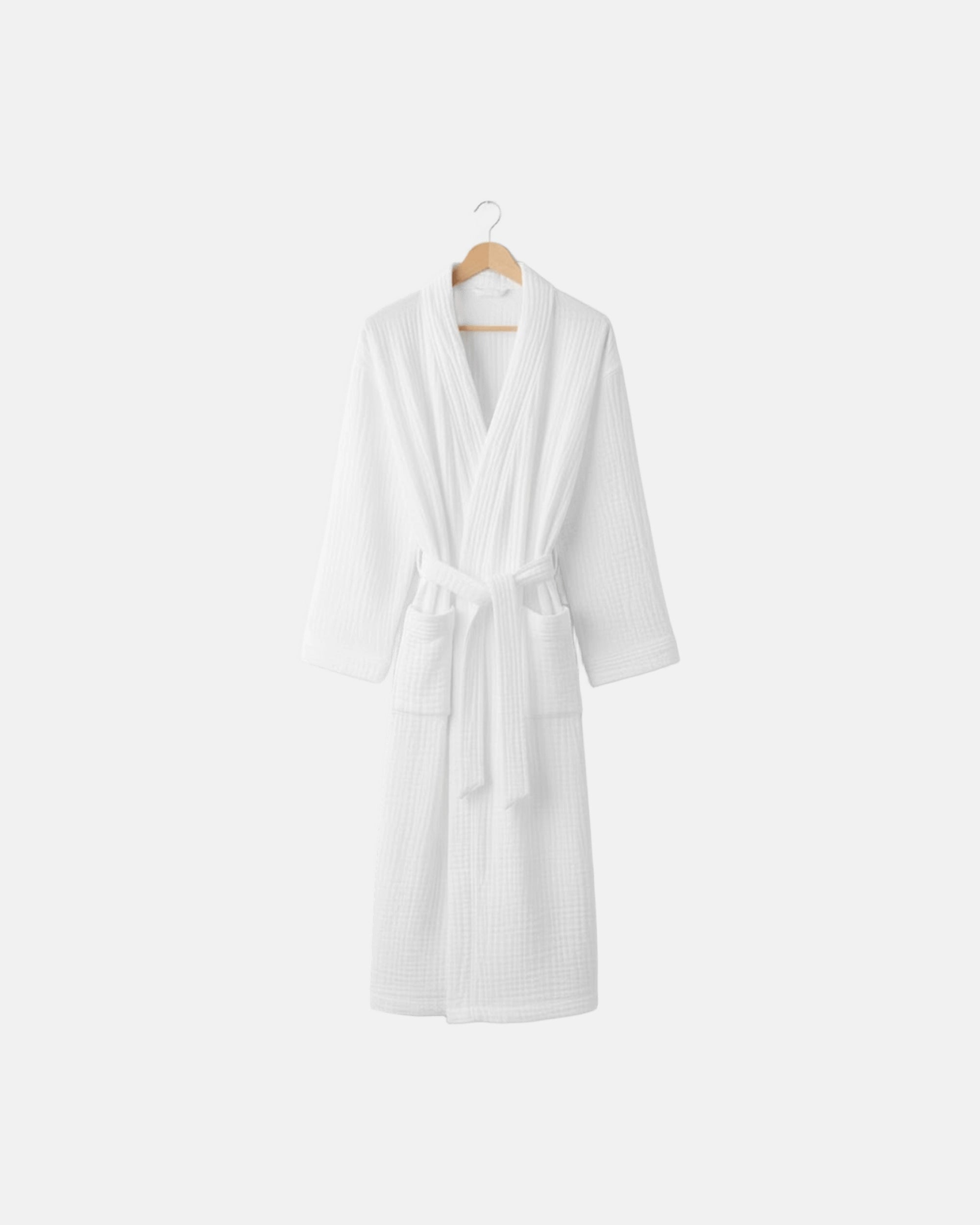 Dressing Gown Muslin Blanc Léna