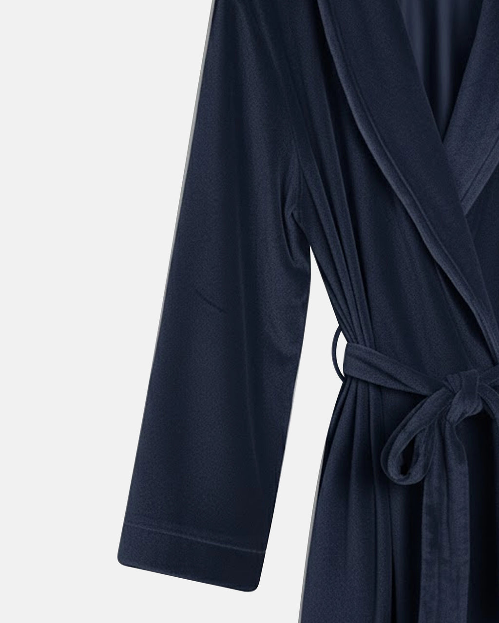 Dressing Gown Velvet Bordeaux Marais