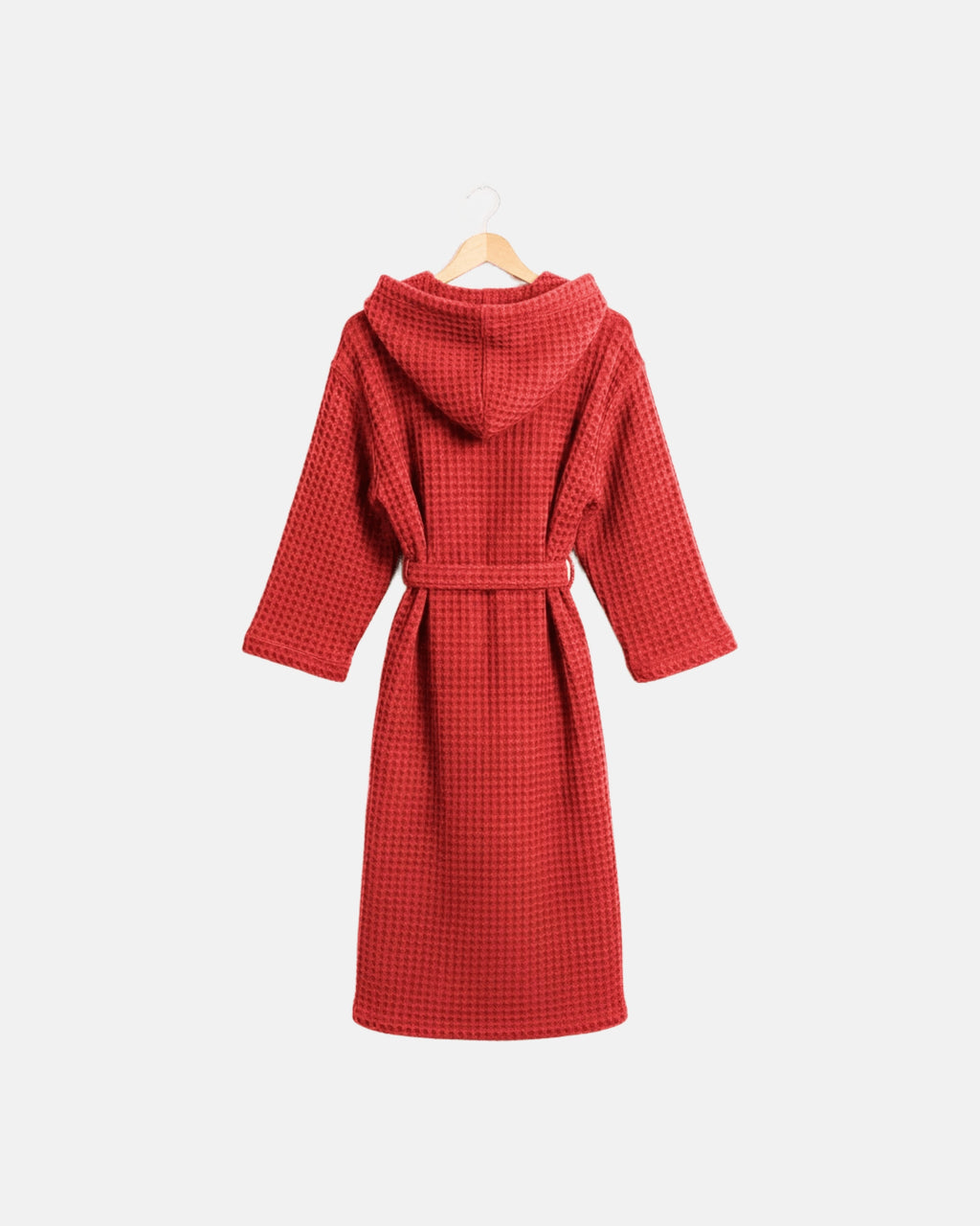 Dressing Gown Waffle Rouge Château