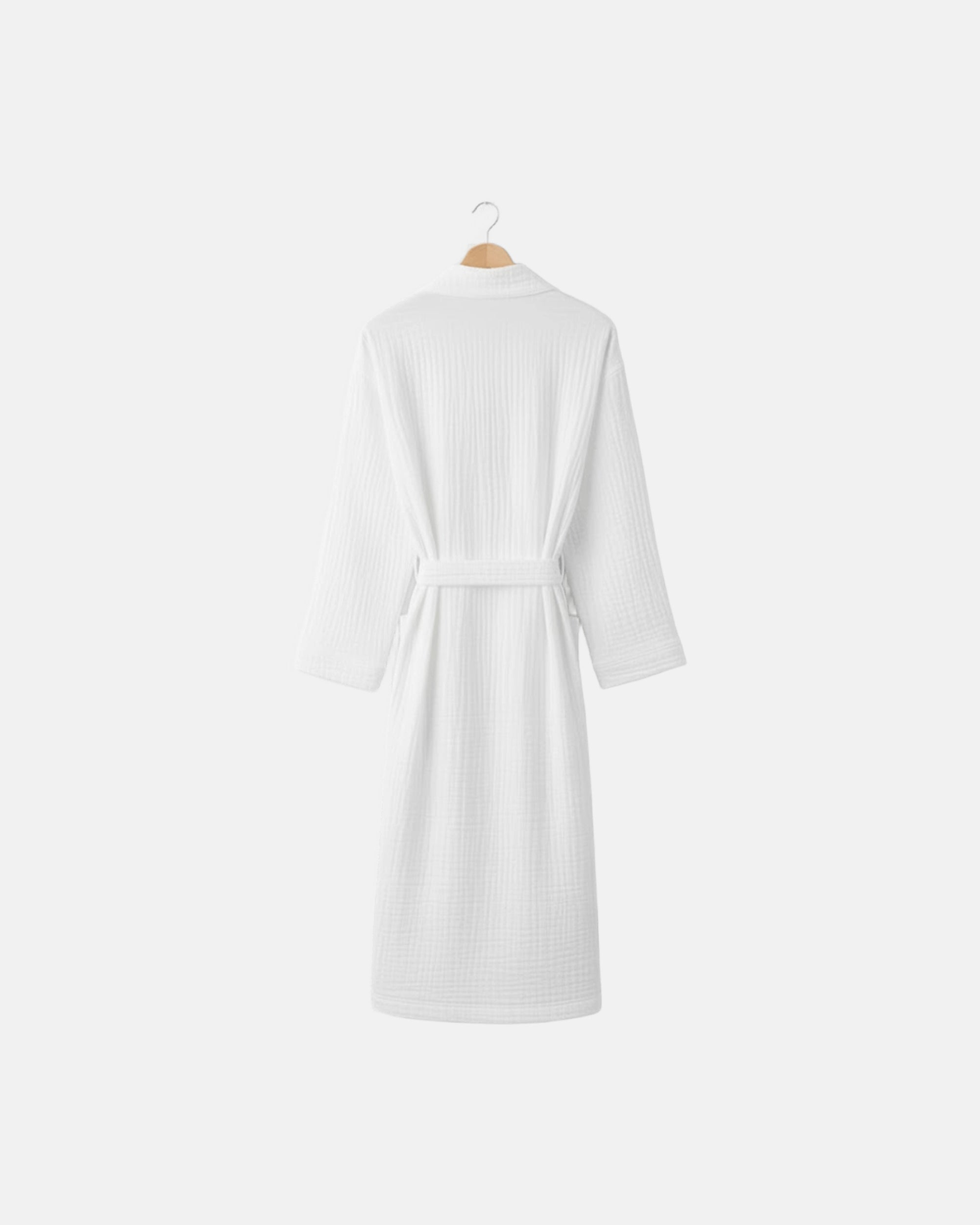 Dressing Gown Muslin Blanc Léna