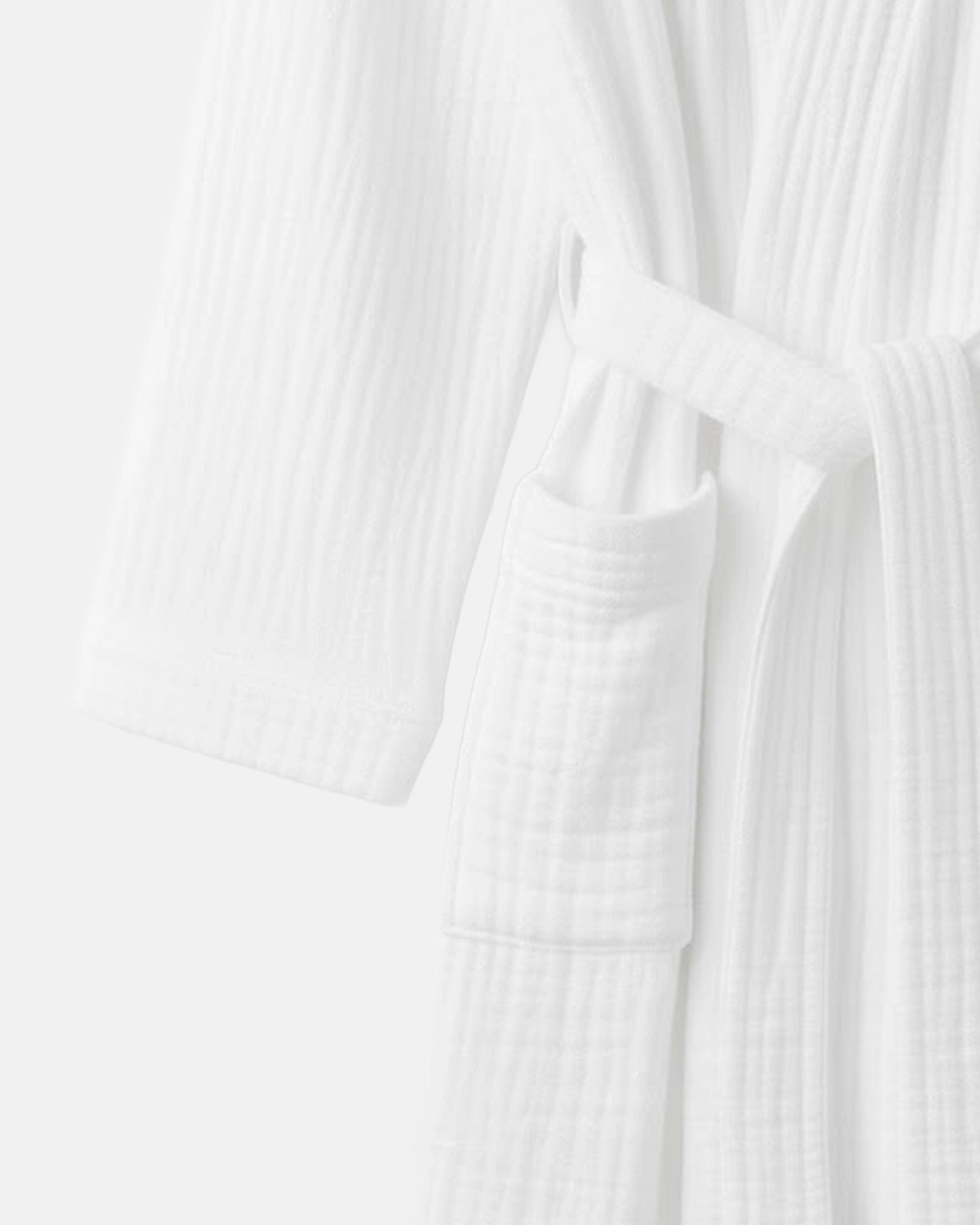 Dressing Gown Muslin Blanc Léna