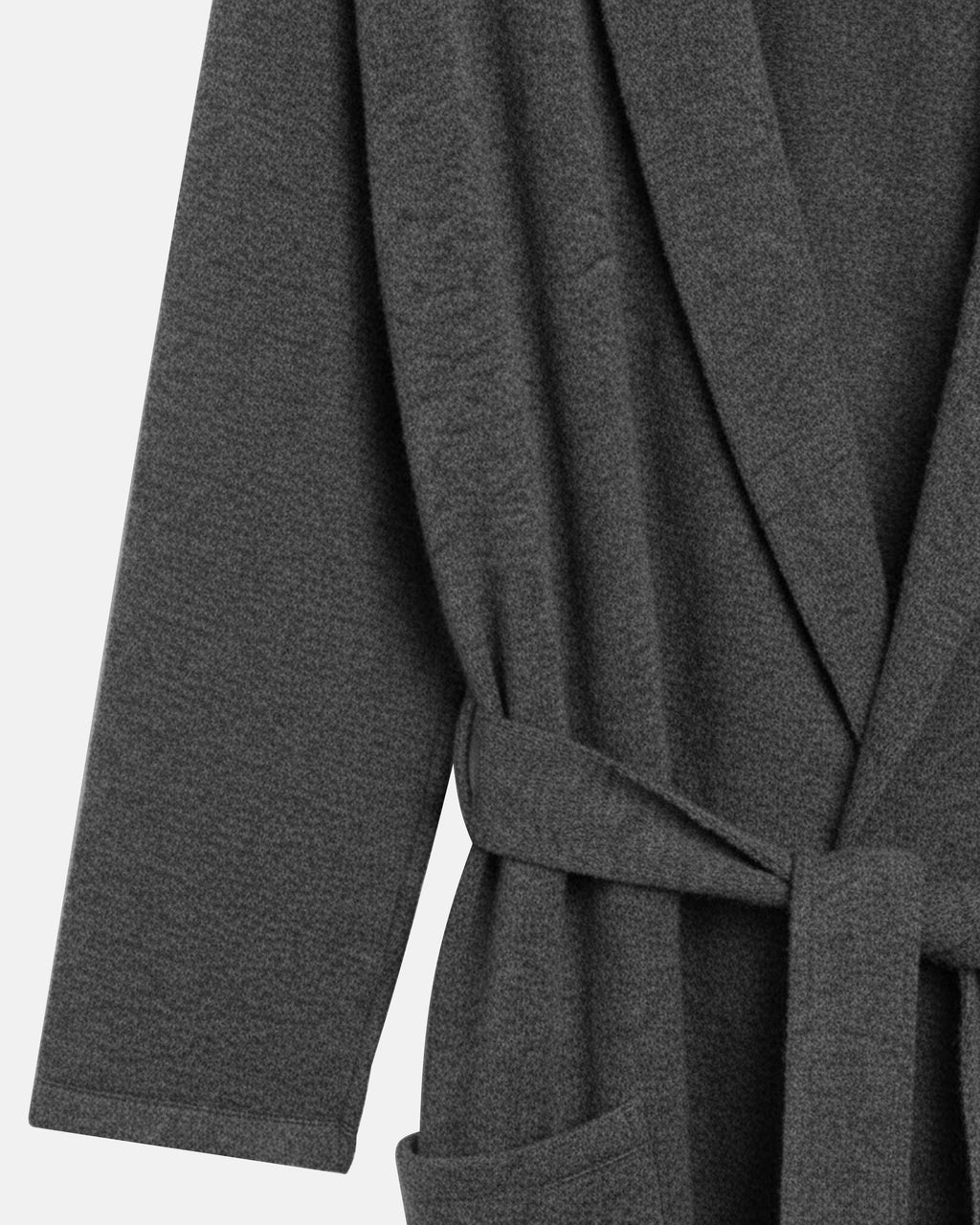 Dressing Gown Cashmere Gris Panthéon
