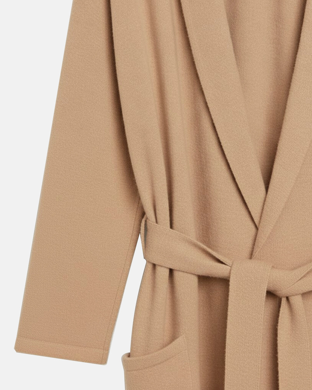 Dressing Gown Cashmere Camel Louvre