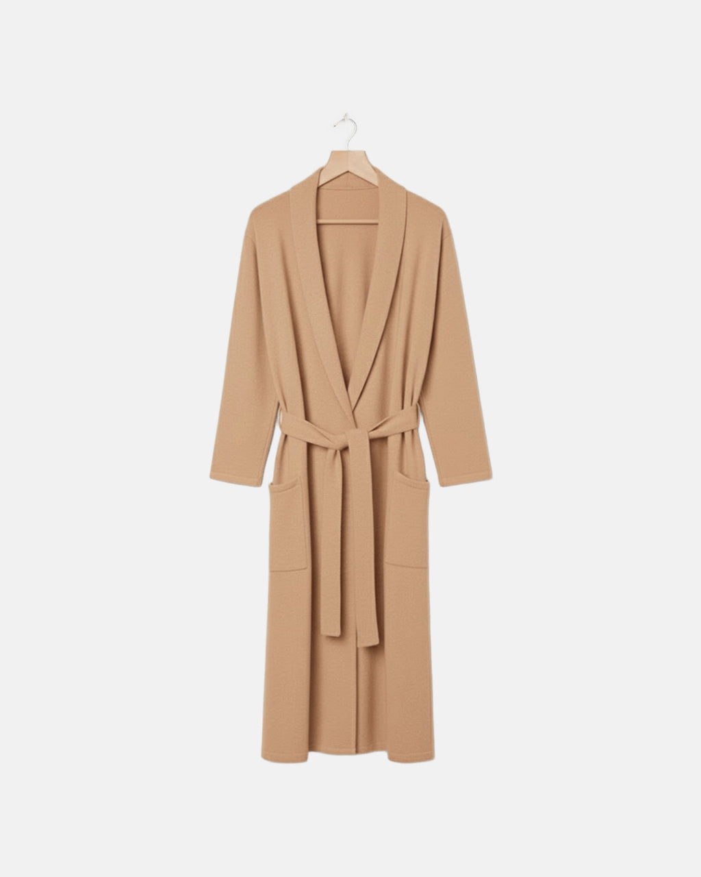 Dressing Gown Cashmere Camel Louvre
