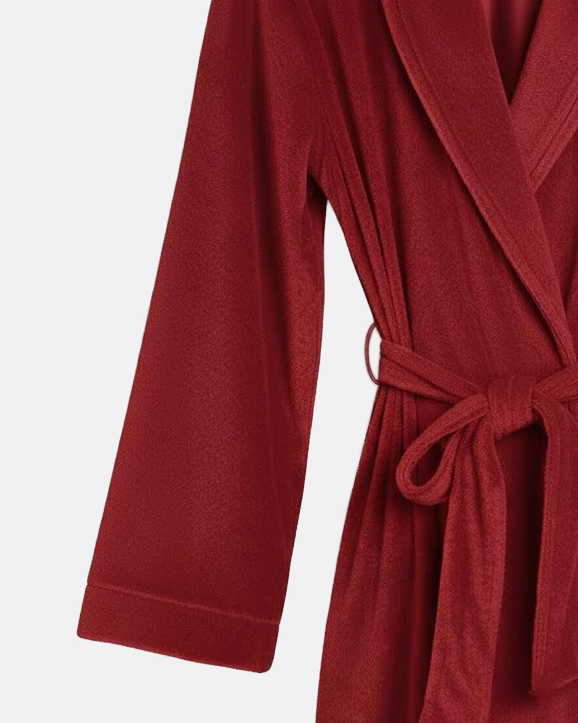 Dressing Gown Velvet Rouge Opéra