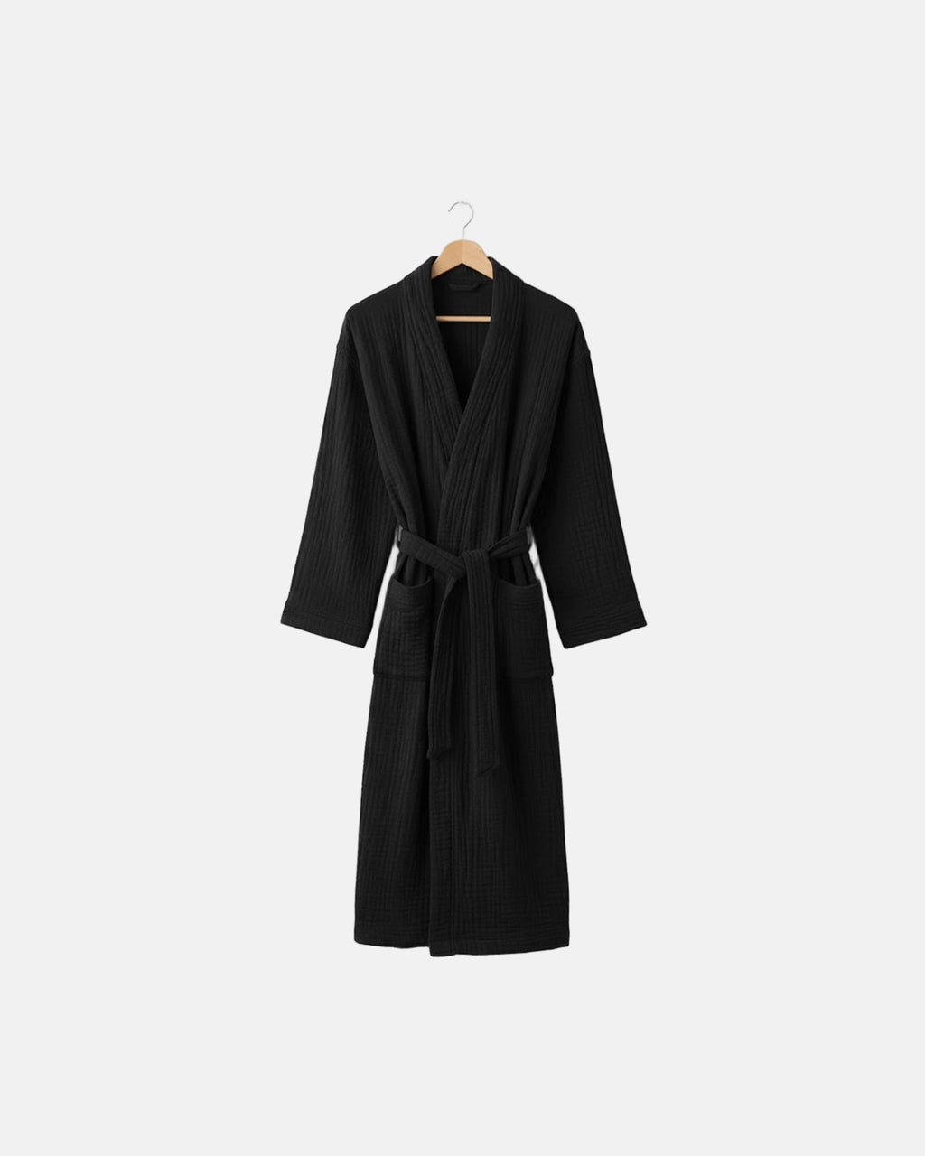 Dressing Gown Muslin Noir Sully