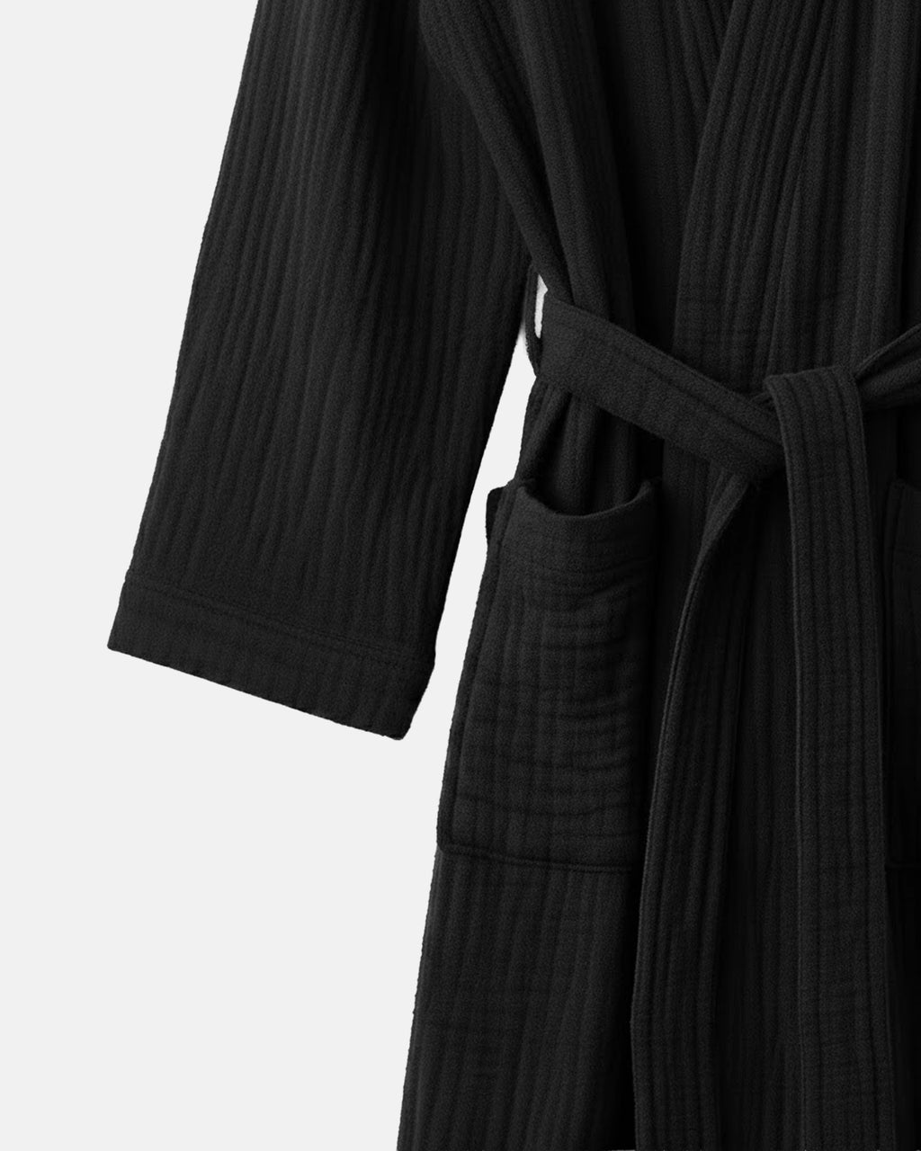 Dressing Gown Muslin Noir Sully