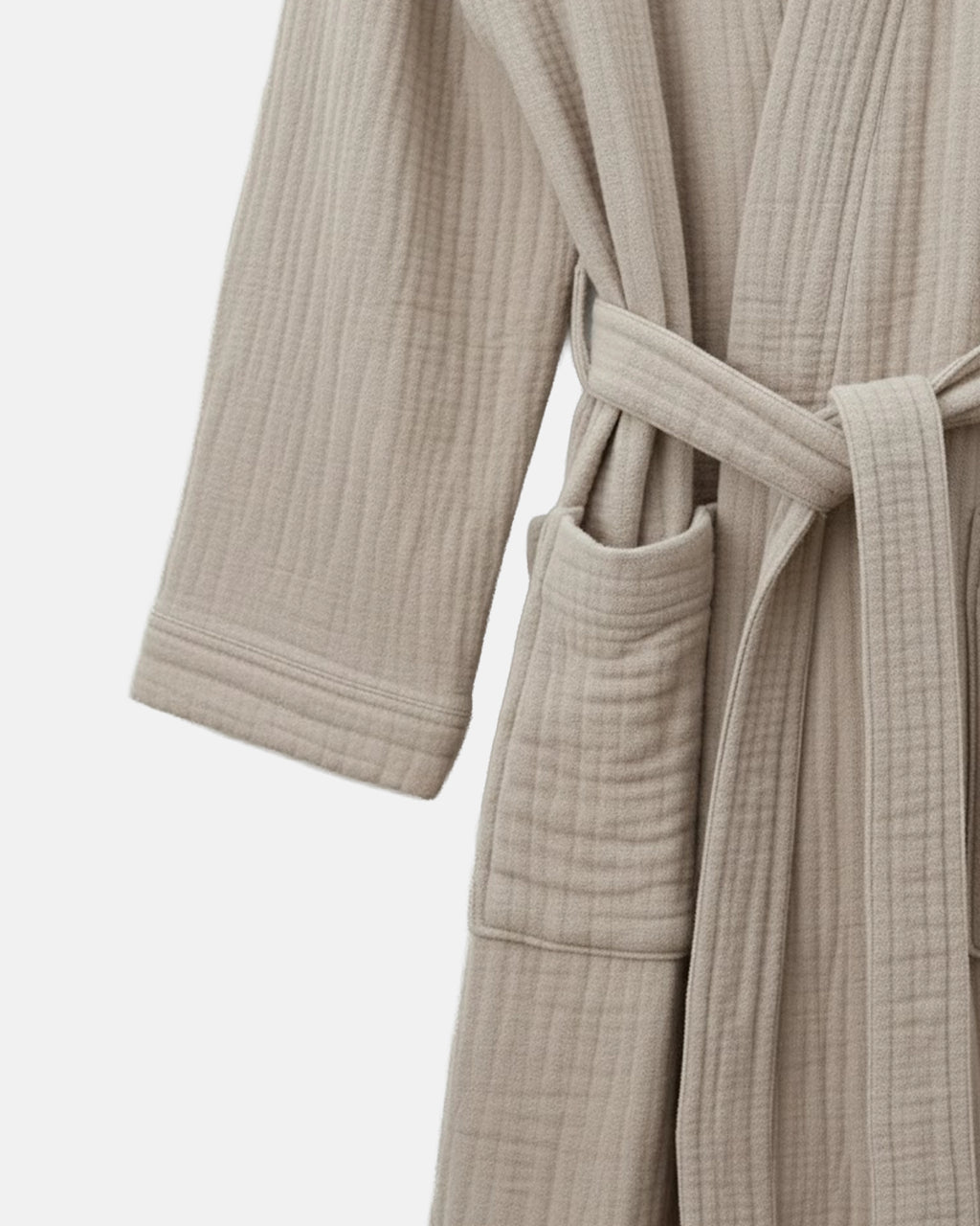 Dressing Gown Muslin Beige Arts